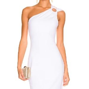 Susana Monaco One Shoulder Ring Dress  size small